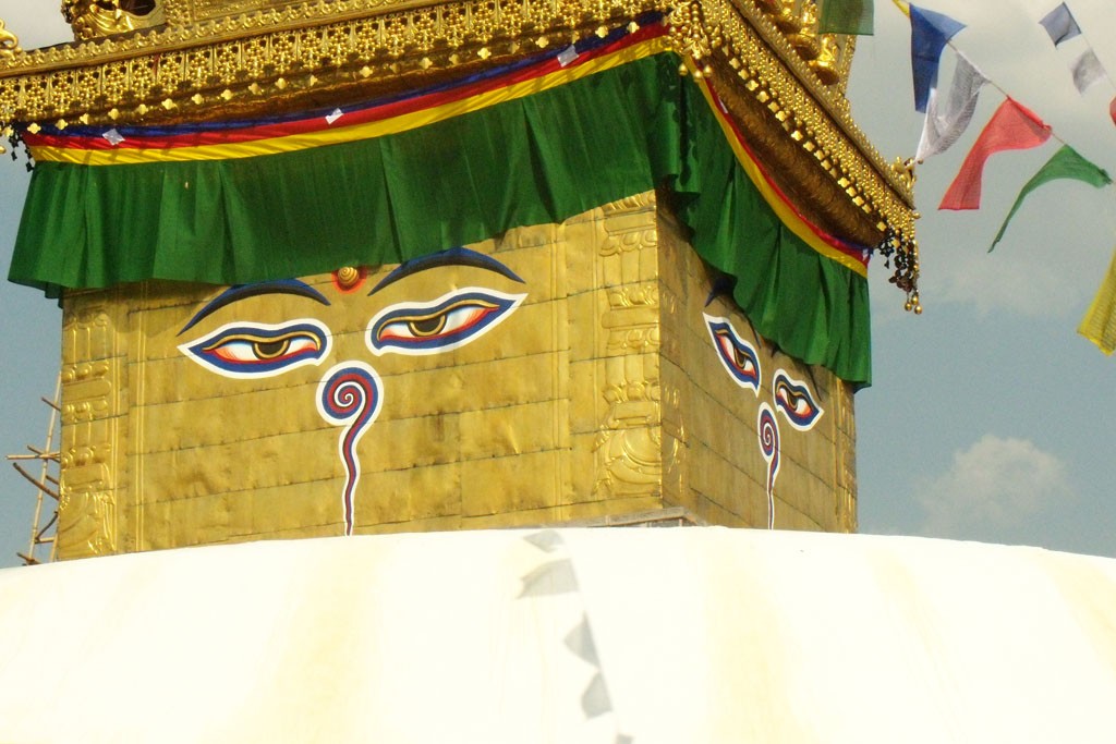 Kathmandu, Budha eyes