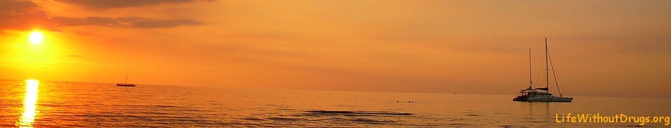 Sunset, lovina beach