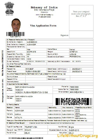 Online Visa Application