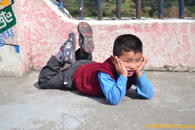 Тибетская школа для самых маленьких в Дарамсале