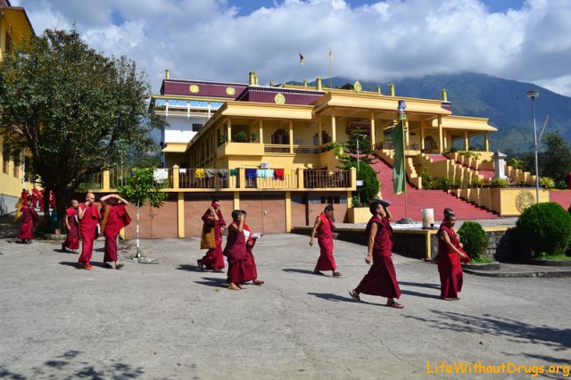Тибетский монастырь Гьюто - фото