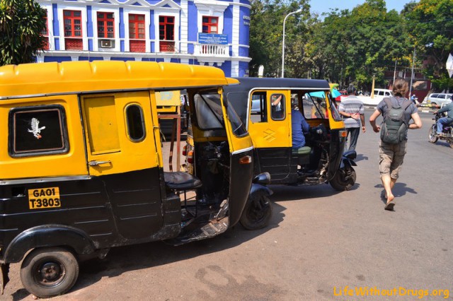 Индийские рикши, фото