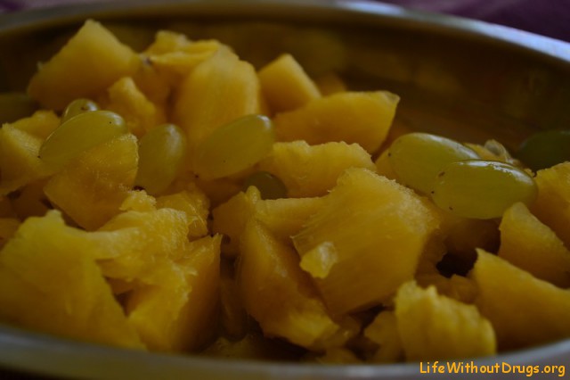 Индийская кухня. Рецепт райты из ананаса
