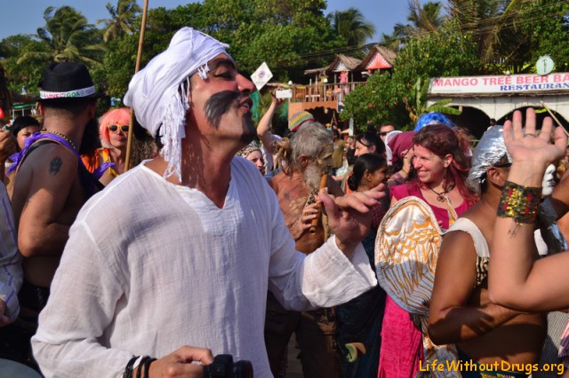 Фестиваль фриков в Гоа