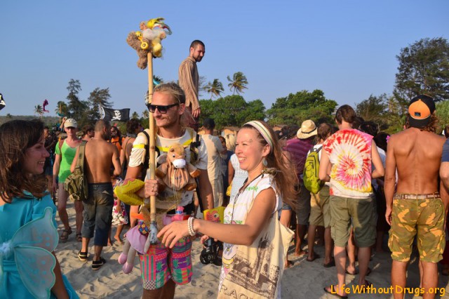 Фестиваль фриков в Гоа