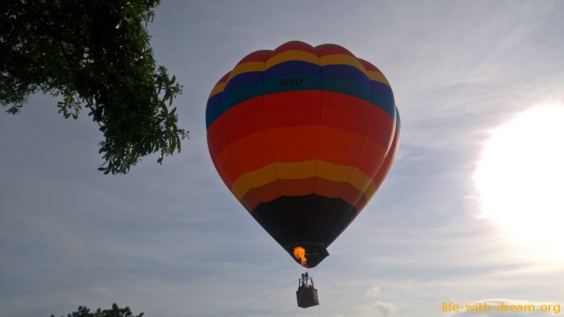 Воздушный шар на Пхукте