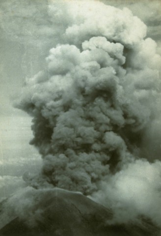 извержение Агунга в 1963 году