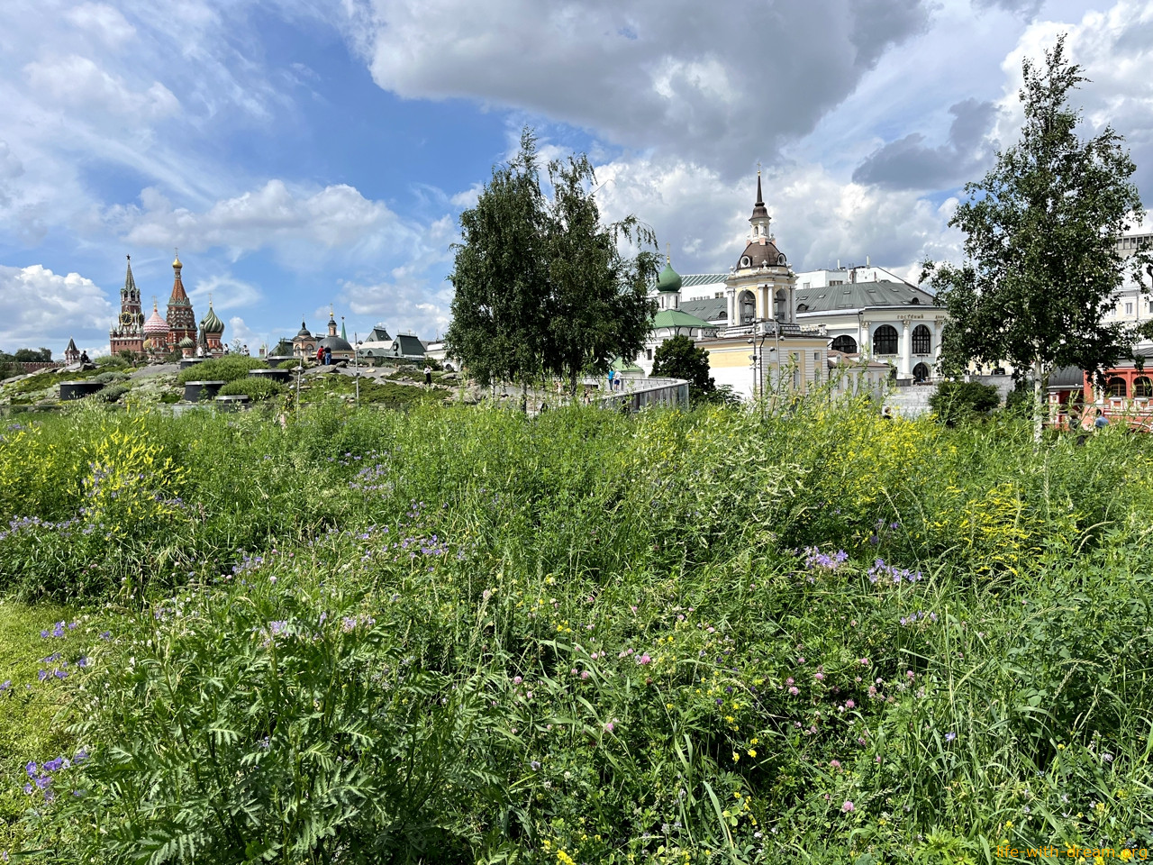 Парк Зарядье - островок природы между Красной площадью и Китай городом